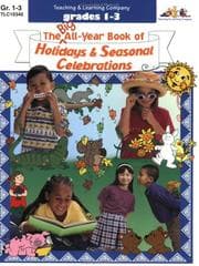 Tapa de The Big All-Year Book of Holidays & Seasonal Celebrations for Grades 1-3