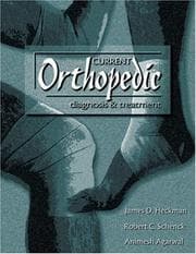 Tapa de Current orthopedic diagnosis & treatment