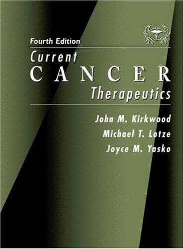 Tapa de Current cancer therapeutics