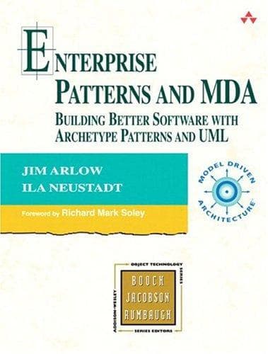 Tapa de Enterprise patterns and MDA