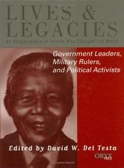 Tapa de Government leaders, military rulers, and political activists