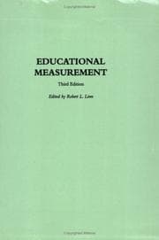 Tapa de Educational Measurement