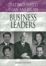 Tapa de Distinguished Asian American Business Leaders (Distinguished Asian Americans Series)