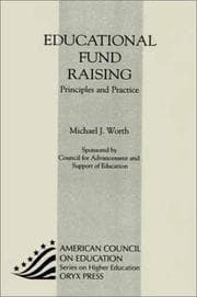 Tapa de Educational Fund Raising: Principles And Practice