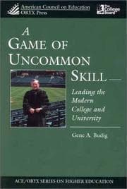 Tapa de A Game of Uncommon Skill
