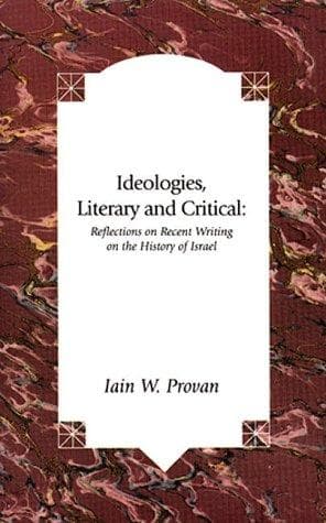 Tapa de Ideologies, Literary and Critical