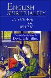 Tapa de English Spirituality in the Age of Wyclif