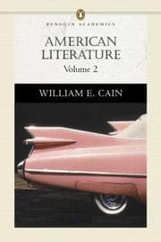 Tapa de American Literature, Volume II