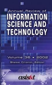 Tapa de Annual Review of Information Science and Technology, 2002