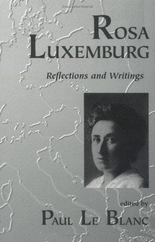 Tapa de Rosa Luxemburg