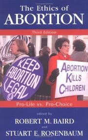 Tapa de Ethics of Abortion