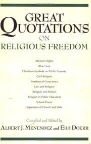 Tapa de Great Quotations on Religious Freedom