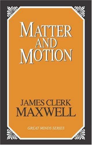 Tapa de Matter and motion