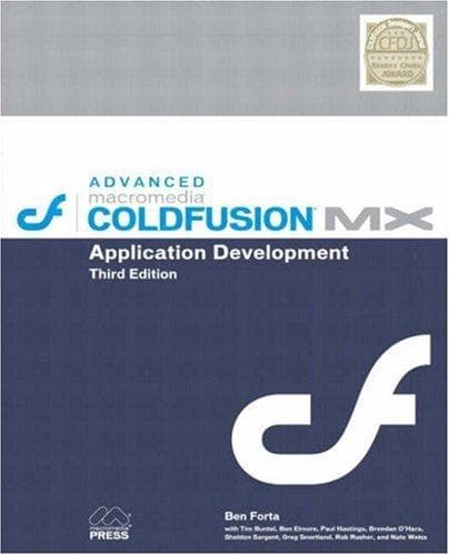 Tapa de Advanced Macromedia ColdFusion MX Application Development, Third Edition