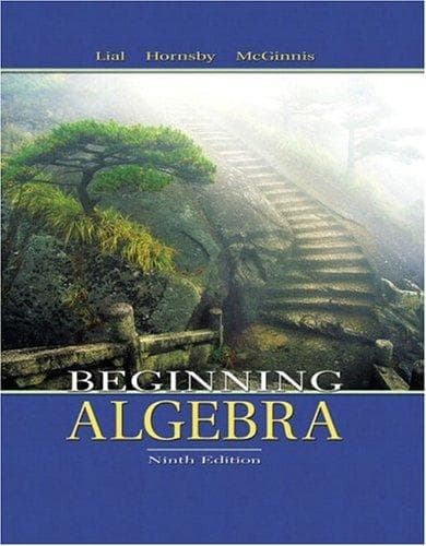 Tapa de Beginning Algebra