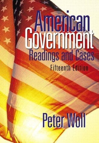 Tapa de American Government