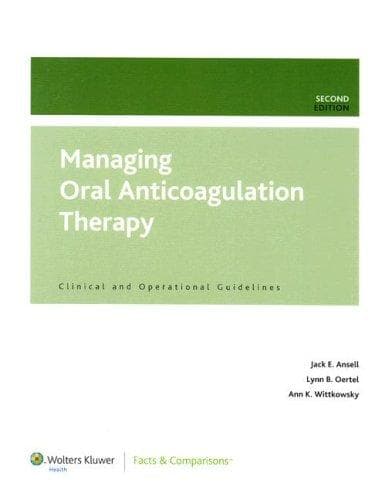 Tapa de Managing Oral Anticoagulation Therapy