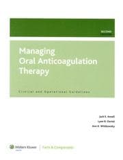 Tapa de Managing Oral Anticoagulation Therapy