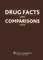 Tapa de Drug Facts and Comparisons 2006, 60th Edition