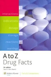 Tapa de A to Z Drug Facts