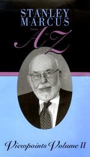 Tapa de Stanley Marcus from A-Z