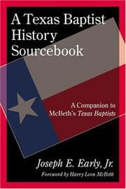 Tapa de A Texas Baptist History Sourcebook