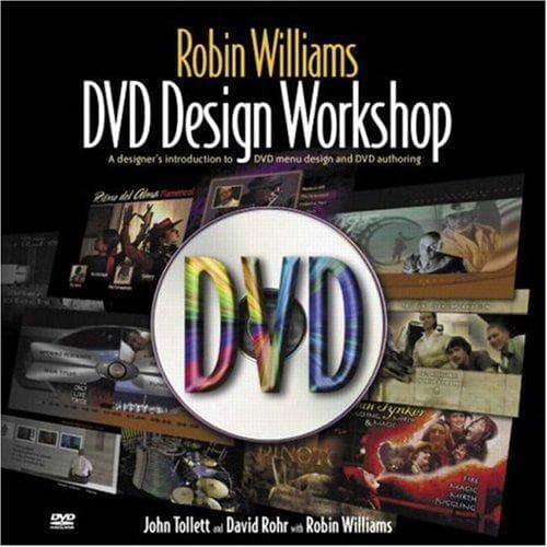 Tapa de Robin Williams DVD design workshop