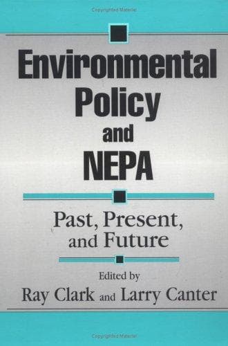 Tapa de Environmental policy and NEPA