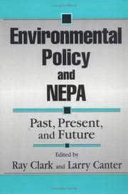 Tapa de Environmental policy and NEPA