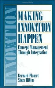 Tapa de Making innovation happen