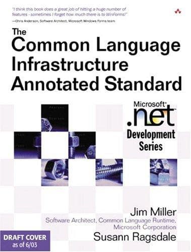 Tapa de The common language infrastructure annotated standard