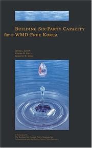 Tapa de Building six-party capacity for a WMD-free Korea