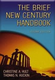 Tapa de The brief new century handbook