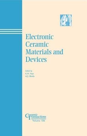 Tapa de Electronic ceramic materials and devices