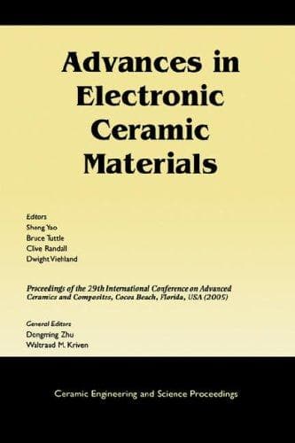 Tapa de Advances in Electronic Ceramic Materials