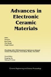 Tapa de Advances in Electronic Ceramic Materials
