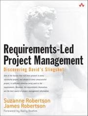 Tapa de Requirements-Led Project Management