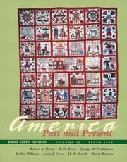 Tapa de America Past and Present, Brief Edition, Volume II