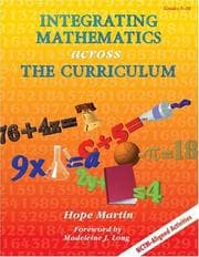 Tapa de Integrating mathematics across the curriculum