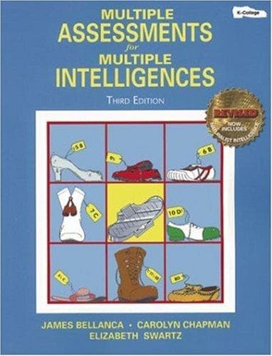 Tapa de Multiple assessments for multiple intelligences