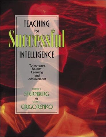 Tapa de Teaching for Successful Intelligence