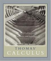 Tapa de Thomas' Calculus (11th Edition) (Thomas Series)