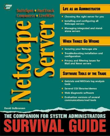 Tapa de Netscape server survival guide