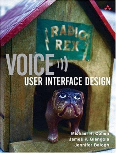Tapa de Voice User Interface Design