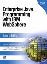 Tapa de Enterprise Java Programming with IBM WebSphere