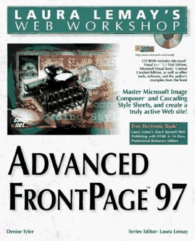 Tapa de Advanced FrontPage 97