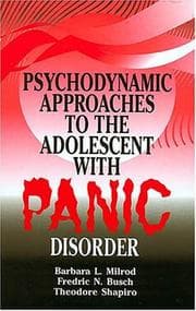 Tapa de Psychodynamic approaches to the adolescent with panic disorder