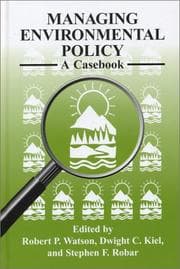 Tapa de Managing environmental policy