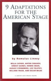 Tapa de Nine adaptations for the American stage