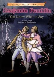Tapa de Another Great Achiever: Benjamin Franklin   You Know What To Say